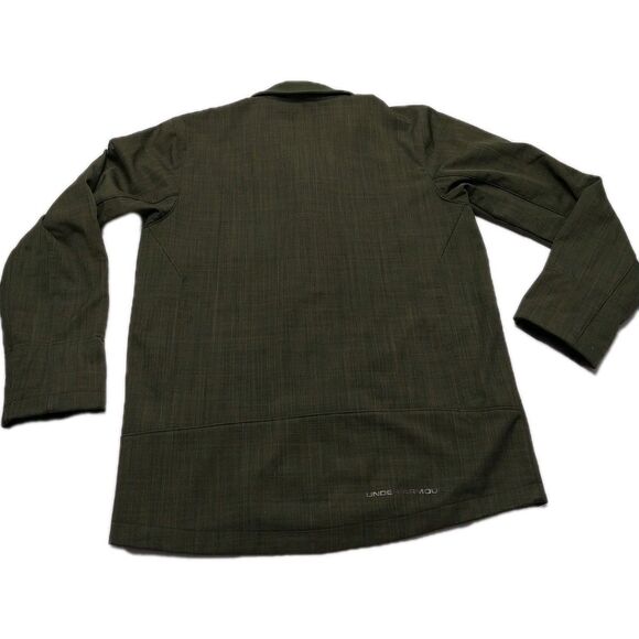Men's Size M, Under Armour UA Storm Green Outdoor Waterproof Jacket 1239586 - Picture 3 of 10